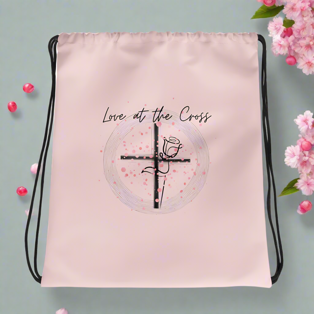 Borsa con coulisse | Amore alla croce