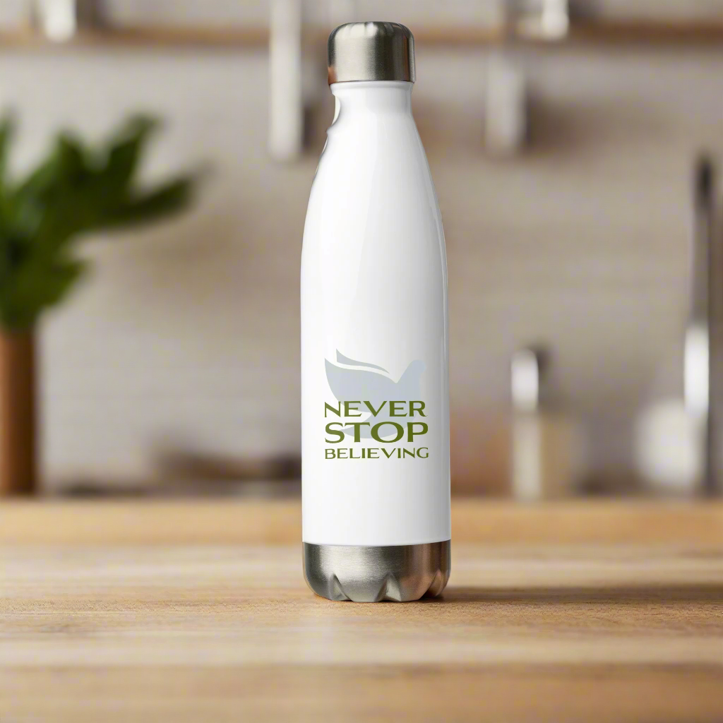 Stainless Steel Water Bottle |  Never Stop Believing