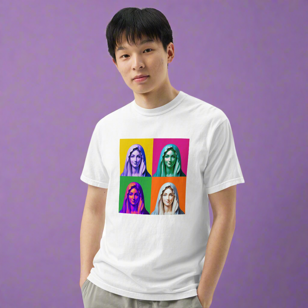 Unisex Garment-Dyed Heavyweight T-Shirt | Queen of Love